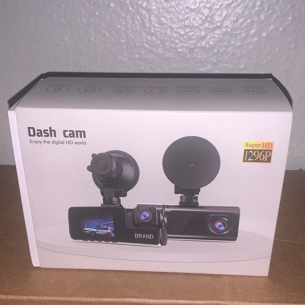 Abrand Dual Lens Dash Cam - Black and Gray - Picture 3 of 8